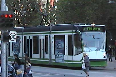Melbourne M>Tram Siemens Combino 3505